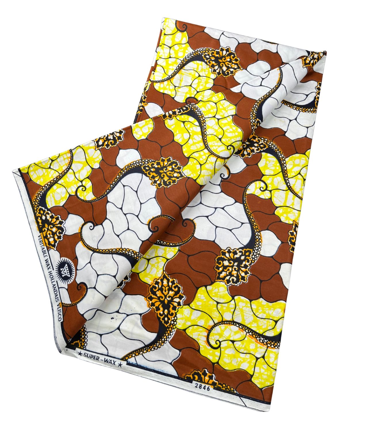 Vlisco Superwax Coupon VL02846-137 4 YARDS